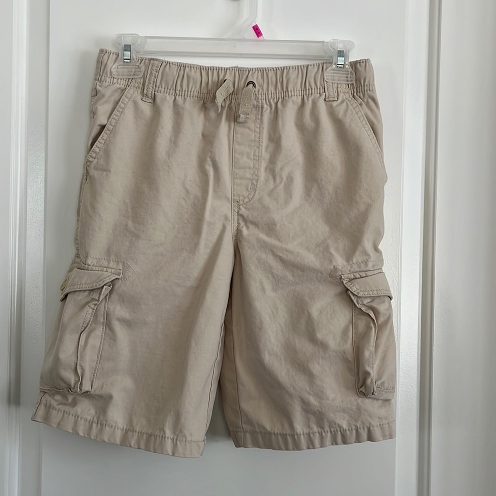 Gymboree pull on cotton cargo shorts size 12